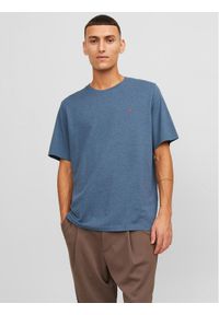 Jack & Jones - Jack&Jones T-Shirt Paulos 12245087 Niebieski Standard Fit. Kolor: niebieski. Materiał: bawełna