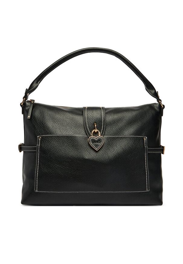 Liu Jo Torebka AA6060 E1109 Czarny. Kolor: czarny. Materiał: skórzane