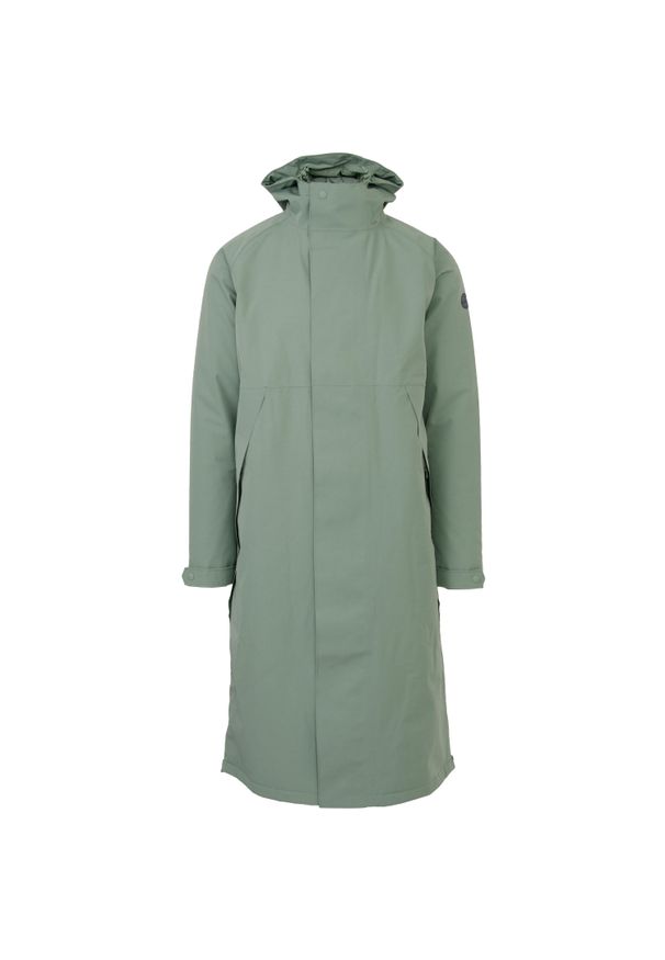 AGU - Płaszcz z kapturem Agu City Slicker Urban. Typ kołnierza: kaptur. Kolor: zielony. Materiał: puch