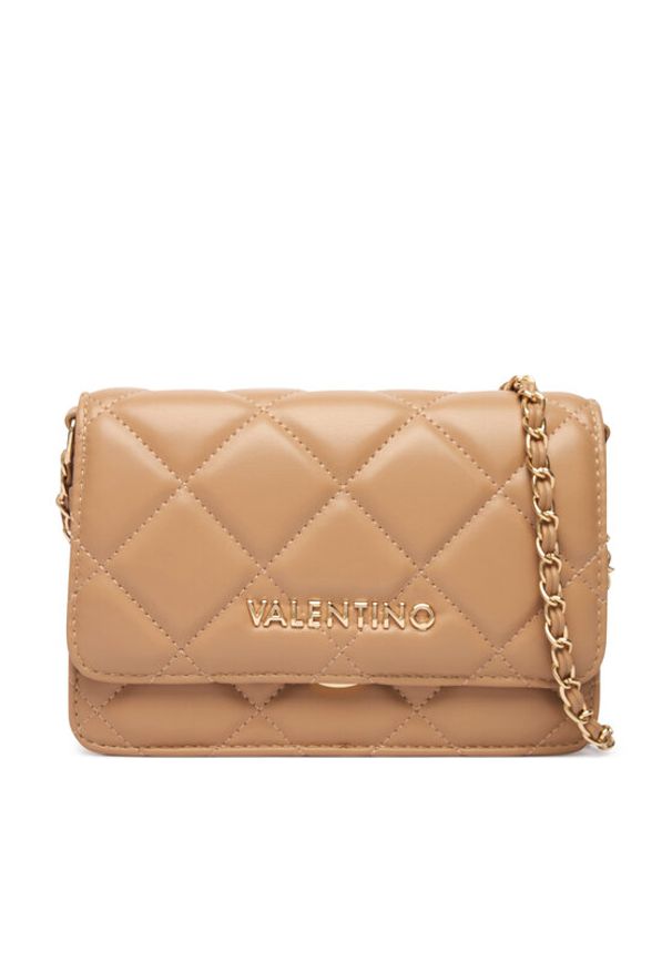 VALENTINO - Valentino Torebka Ocarina VBS3KK52R Beżowy. Kolor: beżowy. Materiał: skórzane