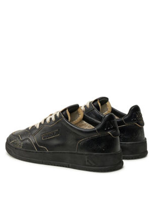 AUTRY Sneakersy AVLMBE02 Czarny. Kolor: czarny. Materiał: skóra