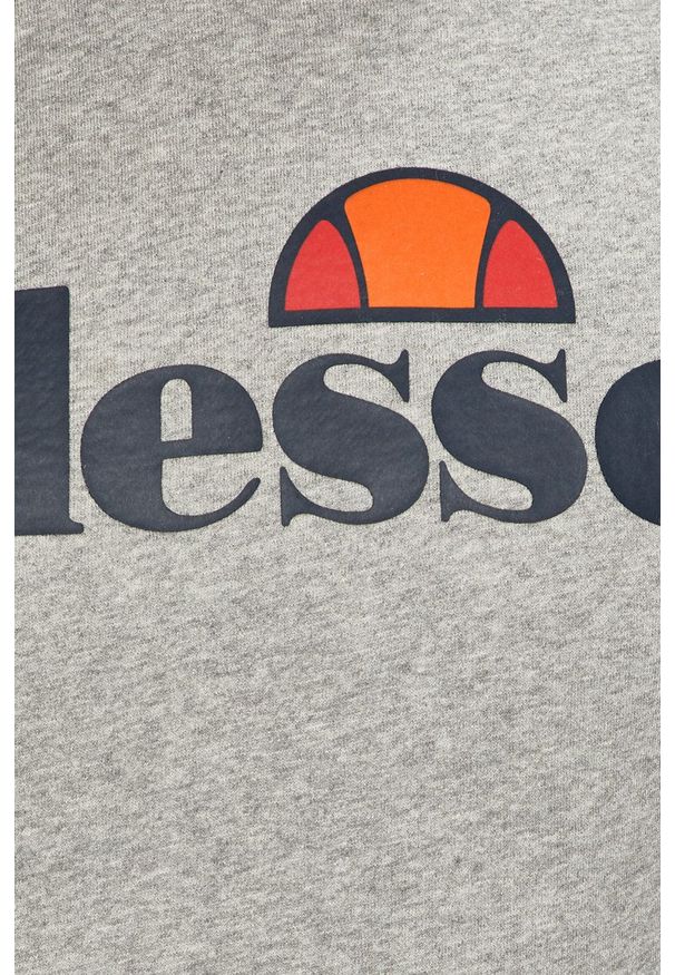 Ellesse - Bluza. Okazja: na co dzień. Kolor: szary. Wzór: nadruk. Styl: casual
