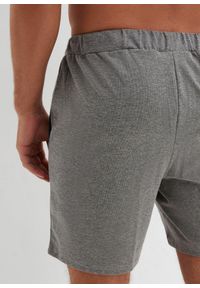 bonprix - Szorty do spania z bawełny (2 pary). Kolor: niebieski, szary. Materiał: bawełna #3