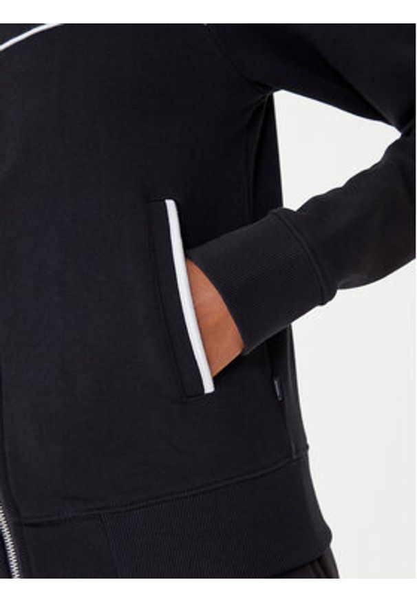 Guess Jeans Bluza W5YQ17 K68I4 Czarny Regular Fit. Kolor: czarny. Materiał: bawełna