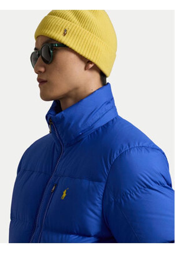 Polo Ralph Lauren Kurtka puchowa 710968278008 Niebieski Regular Fit. Typ kołnierza: polo. Kolor: niebieski. Materiał: syntetyk
