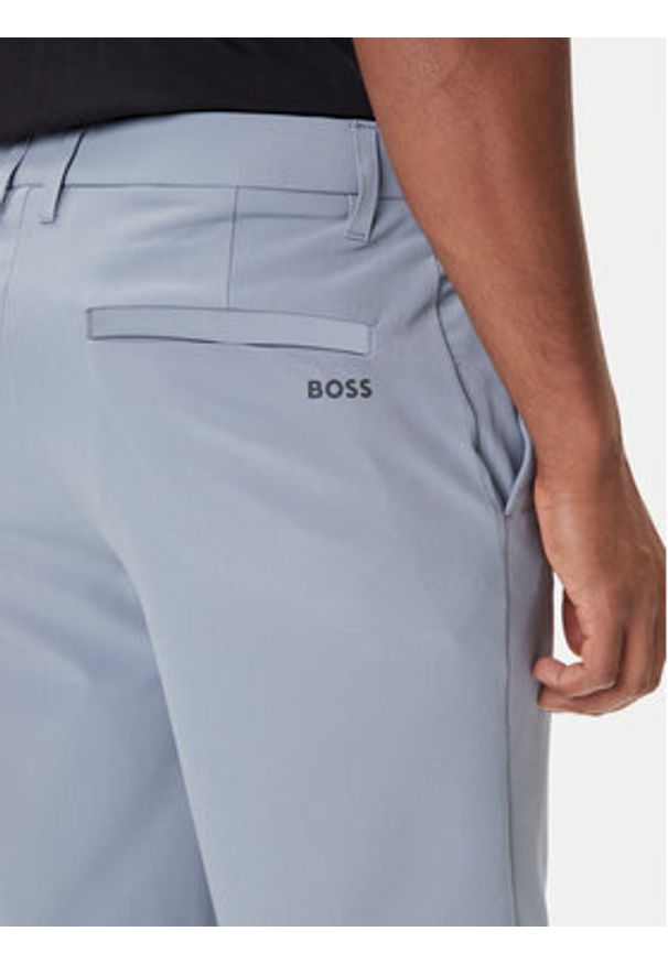 BOSS Szorty materiałowe S_Commuter_10.5 Inch 50540337 Szary Regular Fit. Kolor: szary. Materiał: syntetyk
