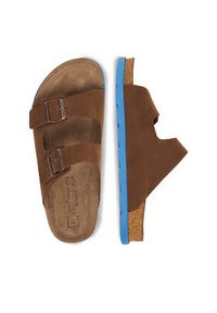 Rieker Klapki CEO-21190-28 Brązowy. Kolor: brązowy. Materiał: skóra, nubuk #8