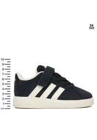 Adidas - adidas Sneakersy Grand Court 00S El I JR0779 Czarny. Kolor: czarny. Materiał: skóra, zamsz #3