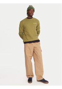 Quiksilver Bluza Salt Water Graphic EQYFT05127 Zielony Comfort Fit. Kolor: zielony. Materiał: bawełna