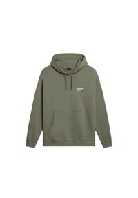Bluza z kapturem Napapijri Faber. Typ kołnierza: kaptur. Kolor: zielony. Długość rękawa: długi rękaw. Długość: długie #1