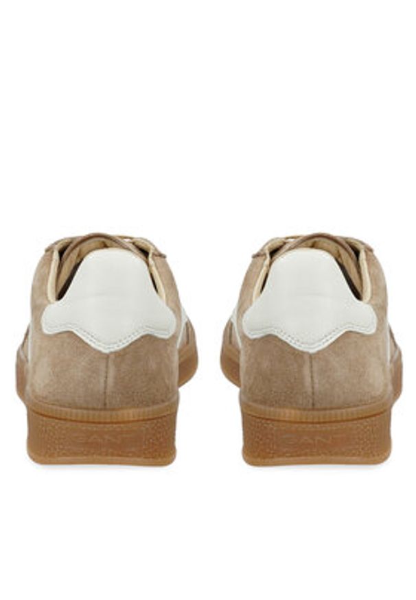 GANT - Gant Sneakersy 32533197 Brązowy. Kolor: brązowy. Materiał: skóra, zamsz