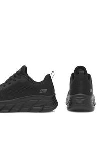 skechers - Skechers Sneakersy 117385 BBK Czarny. Kolor: czarny. Materiał: materiał #6