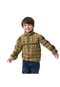 Kurtka dresowa dla małego dziecka Helly Hansen Frosty Pile. Kolor: brązowy. Materiał: dresówka