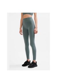 Legginsy sportowe dla kobiet Hummel. Kolor: zielony, szary, wielokolorowy. Materiał: tkanina. Sport: fitness #1