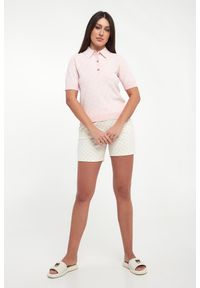 Polo damskie z logo Kella JOOP!. Typ kołnierza: polo #4