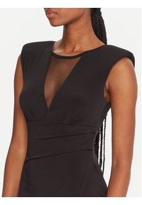 Rinascimento Sukienka koktajlowa CFC0020145002 Czarny Slim Fit. Kolor: czarny. Materiał: syntetyk. Styl: wizytowy #4