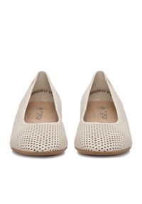Rieker Czółenka CEO-43459-60 Beżowy jasny. Kolor: beżowy. Materiał: skóra #3