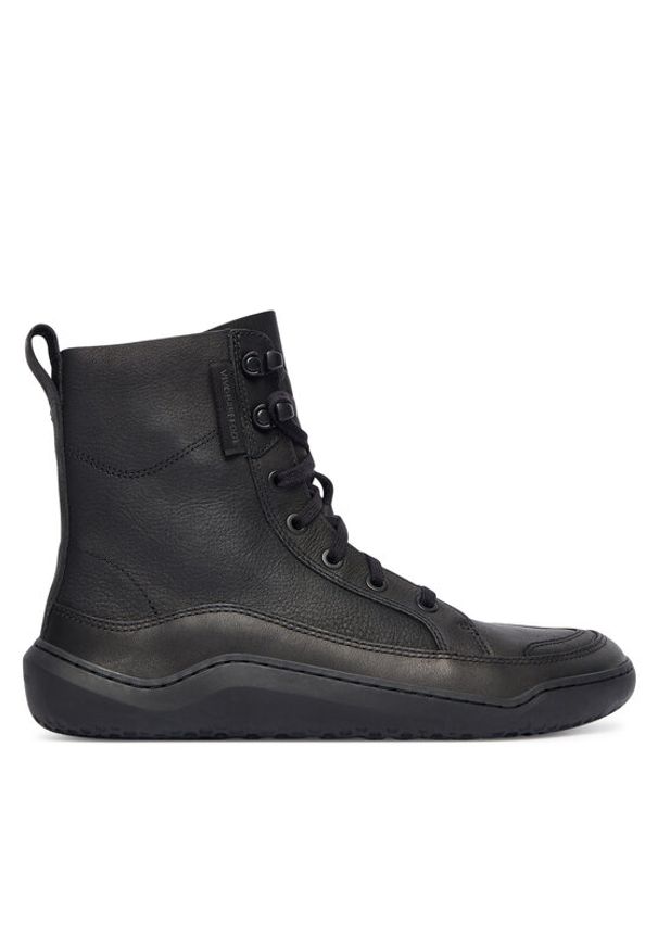 Vivo Barefoot Trzewiki Gobi Boot 203431 Czarny. Kolor: czarny. Materiał: skóra