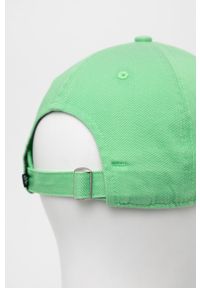 Marc O'Polo czapka kolor zielony z aplikacją. Kolor: zielony. Materiał: bawełna. Wzór: aplikacja #4