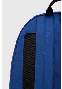Lacoste Plecak męski duży gładki. Kolor: niebieski. Wzór: gładki