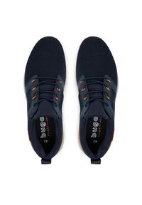 Bugatti Sneakersy 345-AFA65-6900 Granatowy. Kolor: niebieski. Materiał: materiał #4