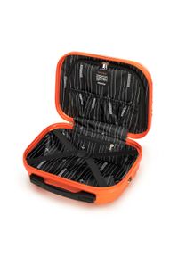 Wittchen - Komplet walizek z ABS-u z żebrowaniem pomarańczowy. Kolor: pomarańczowy. Materiał: guma. Styl: elegancki #2