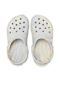 Crocs Klapki Classic Marbled Kids Clog T 206838 Szary. Kolor: szary