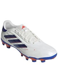 Adidas - Buty adidas Copa PURE.2 Pro Mg IG8686 białe. Kolor: biały. Materiał: skóra, materiał. Szerokość cholewki: normalna