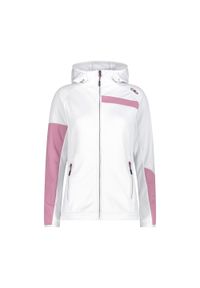Bluza damska CMP. Kolor: biały, czarny, wielokolorowy. Sport: turystyka piesza