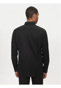 Hugo Koszula Ermo 50505315 Czarny Slim Fit. Kolor: czarny. Materiał: bawełna #4