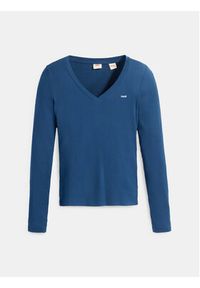 Levi's® Bluzka Baby A4891-0005 Niebieski Slim Fit. Kolor: niebieski. Materiał: bawełna #7