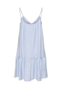 only - ONLY Sukienka letnia Misara 15373962 Niebieski jasny Regular Fit. Kolor: niebieski. Materiał: wiskoza. Sezon: lato #3