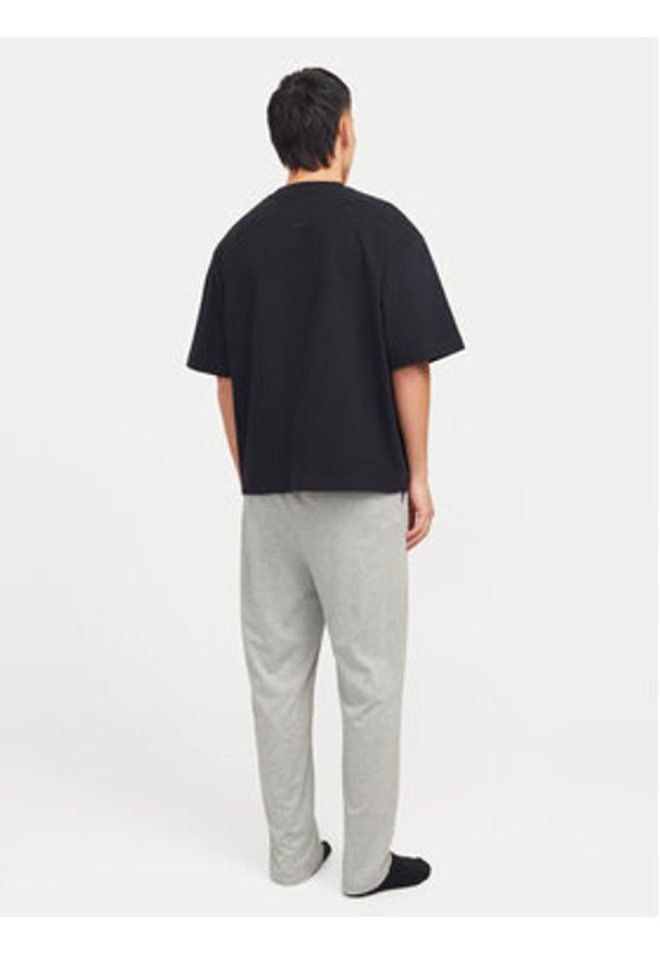 Jack & Jones - Jack&Jones Spodnie piżamowe Everest 12272200 Szary Regular Fit. Kolor: szary. Materiał: bawełna