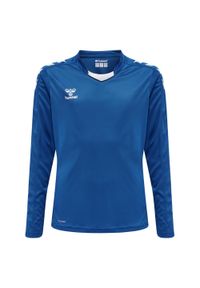 Koszulka dziecięca Hummel hmlCORE XK POLY. Kolor: niebieski. Materiał: materiał. Sport: fitness