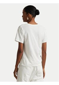 Polo Ralph Lauren T-Shirt 211965107001 Biały Regular Fit. Typ kołnierza: polo. Kolor: biały. Materiał: bawełna #6