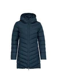 Oakley - Damska długa kurtka VAUDE Annecy. Kolor: wielokolorowy, niebieski, czarny. Długość: długie. Sezon: zima. Sport: narciarstwo #1
