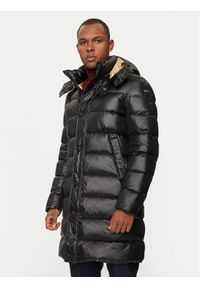 Blauer Kurtka puchowa 24WBLUK03027 Czarny Regular Fit. Kolor: czarny. Materiał: syntetyk