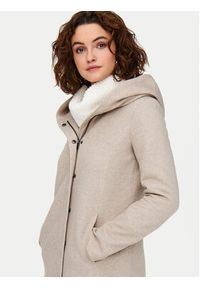 only - ONLY Płaszcz przejściowy Sedona 15142911 Beżowy Regular Fit. Kolor: beżowy. Materiał: syntetyk