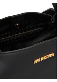 Love Moschino - LOVE MOSCHINO Torebka JC4278PP0MKI0000 Czarny. Kolor: czarny. Materiał: skórzane #4