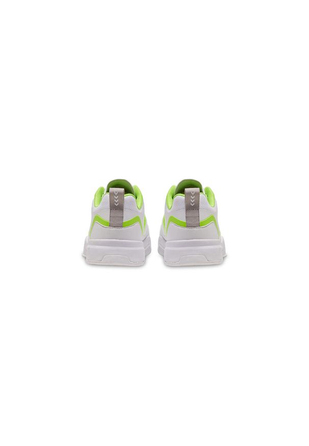 Buty do chodzenia męskie Hummel Uruz 2.0. Zapięcie: sznurówki. Kolor: biały, wielokolorowy, żółty. Materiał: syntetyk, tkanina, materiał. Szerokość cholewki: normalna. Sport: turystyka piesza