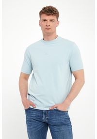 Karl Lagerfeld - T-shirt męski z tłoczonym logo KARL LAGERFELD #1