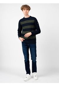 Pepe Jeans Sweter "Marley" | PM702256 | Marley | Mężczyzna | Granatowy. Okazja: na co dzień. Kolor: niebieski. Materiał: bawełna. Wzór: aplikacja. Styl: casual #1