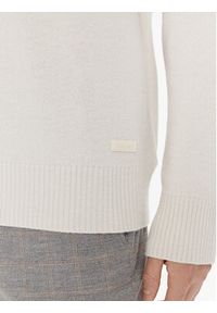 Calvin Klein Sweter K10K111954 Écru Regular Fit. Materiał: wełna #6