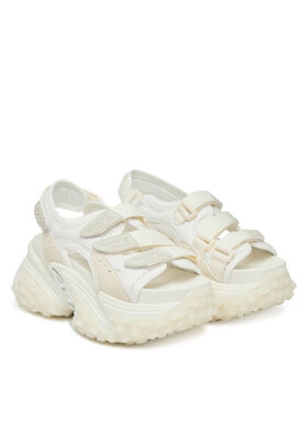 Buffalo Sandały Cerbo Sandal Track 1602365 Biały. Kolor: biały. Materiał: materiał