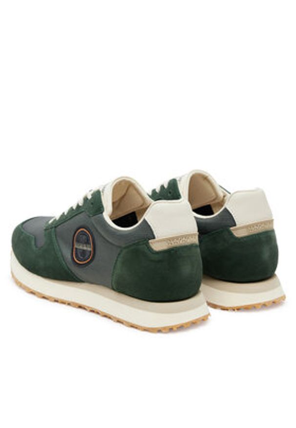 Napapijri Sneakersy Nova NP0A4IQL Zielony. Kolor: zielony. Materiał: materiał