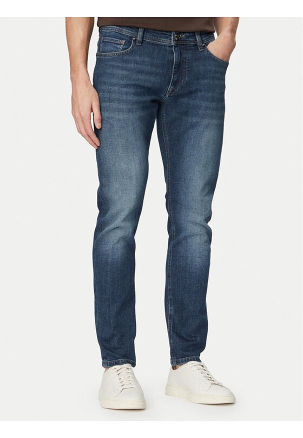JOOP! Jeansy Hamond 30104259 Granatowy Slim Fit. Kolor: niebieski