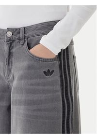 Adidas - adidas Jeansy adicolor Denim Adilenium JV7455 Szary Wide Leg. Kolor: szary #4