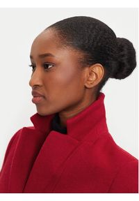 United Colors of Benetton - United Colors Of Benetton Płaszcz wełniany 2U62DN062 Czerwony Regular Fit. Kolor: czerwony. Materiał: syntetyk #5