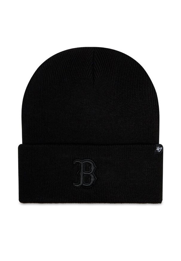 47 Brand Czapka MLB Boston Red Sox Haymaker '47 B-HYMKR02ACE-BKB Czarny. Kolor: czarny. Materiał: akryl, materiał