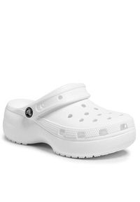 Crocs Klapki Classic Platform Clog W 206750 Biały. Kolor: biały. Obcas: na platformie #8